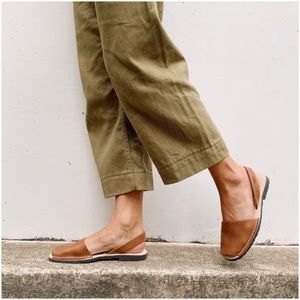 Pons Avarcas Classic in brown leather